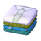 Stack of Clothes (Blue-Green Shirts - White Shirt) NL Model.png
