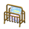 Tubular Magazine Rack (Gold - Travel Guide) NH Icon.png