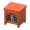 Wooden End Table (Cherry Wood) NH Icon.png