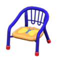 Baby Chair (Blue - Butterfly) NH Icon.png