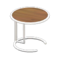 Cool Side Table (White - Brown) NH Icon.png