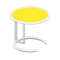 Cool Side Table (White - Yellow) NH Icon.png