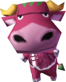 Artwork of Oxford the Bull