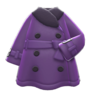 Pleather Trench Coat (Purple) NH Icon.png
