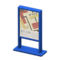 Poster Stand (Blue - Art Exhibition) NH Icon.png