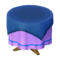 Round-Cloth Table (Blue - Purple) NL Model.png