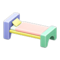 Wooden-Block Bed (Pastel) NH Icon.png