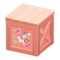 Wooden Box (Pink - Bright Stickers) NH Icon.png