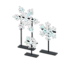 illuminated snowflakes