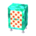 Polka-dot closet's emerald variant