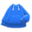 Simple parka's Blue variant