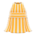 Striped Halter Dress's Orange variant