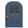 Blue Windowed Door (Round) NH Icon.png