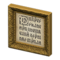 Fancy Frame (Gold - Fairy-Tale) NH Icon.png