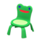 Froggy Chair (Green) NH Icon.png