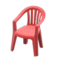 Garden Chair (Red) NH Icon.png
