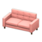 Simple Sofa (Brown - Pink) NH Icon.png