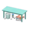 Sloppy Table (Light Blue - Travel) NH Icon.png