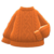 Aran-Knit Sweater (Orange) NH Icon.png