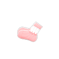 Frilly Socks (Pink) NH Storage Icon.png
