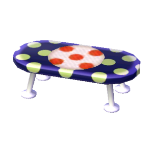 Polka-Dot Low Table (Grape Violet - Red and White) NL Model.png
