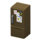 Refrigerator (Brown - Notices) NH Icon.png
