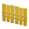 Vertical-Board Fence (Yellow) NH Icon.png