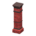 Decorative Pillar's Red Brick variant