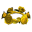 gold rose crown