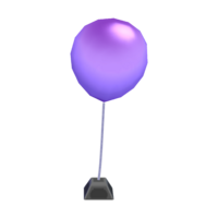 Indigo balloon