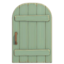 Light-Green Rustic Door (Round) NH Icon.png