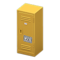 Upright Locker (Yellow - Cool) NH Icon.png