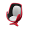 Artsy Chair (Red - White) NH Icon.png