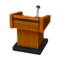 Lectern with Mic (Brown) NL Model.png