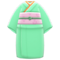 Simple Visiting Kimono (Pale Green) NH Icon.png