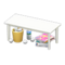 Sloppy Table (White - Kids) NH Icon.png