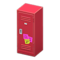 Upright Locker (Red - Notes) NH Icon.png