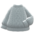 Aran-knit sweater's Gray variant