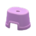 Bath stool's Purple variant
