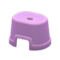 Bath Stool (Purple) NH Icon.png
