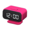 Digital Alarm Clock (Pink) NH Icon.png