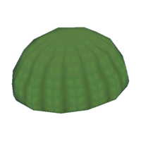Green knit hat