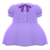 Pintuck-Pleated Dress (Purple) NH Icon.png