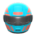 Racing helmet's Light blue variant