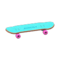 Skateboard (Blue - Message) NH Icon.png