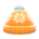 Snowy Knit Cap's Orange variant