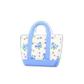 Tiny-Flower-Print Tote Bag (Light Blue) NH Icon.png