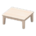 Wooden Table's White Wood variant