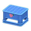 Bottle Crate (Blue - Peach) NH Icon.png