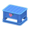 Bottle Crate (Blue - Peach) NH Icon.png
